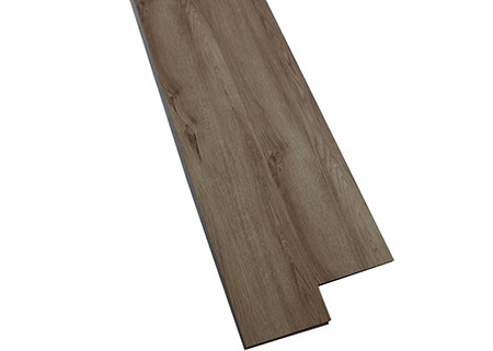 Klicken-Verschluss-wasserdichtes lamellenförmig angeordnetes Vinylplanken-Boden-Jungfrau PVC-Material 100%