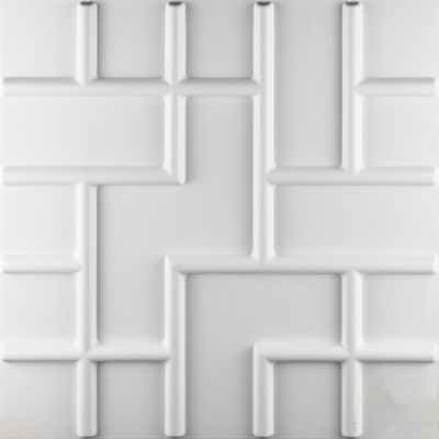 Quadratische Form 3D PVC-Wände sortieren 500 * 500mm/300 * besonders angefertigte 300mm/