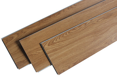 Innen-PVC-Laminats-Blick-Vinylbodenbelag, lamellenförmig angeordnete Effekt-Vinylbodenfliese-Holz-Beschaffenheit