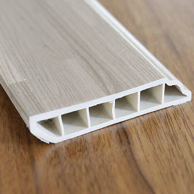 Verschleiß beständiges PVC-Fußleiste-Formteil, Vinylbodenbelag-Zusatz-Jungfrau-Material 100%